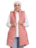 Pink L - Cut Double Face Jacket - Khotwh
